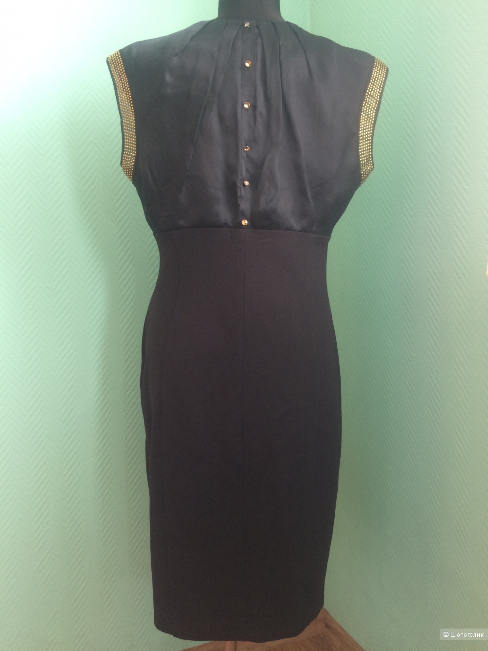 Новое черное платье - футляр Ted Baker (размер 4 - 48 RUS)