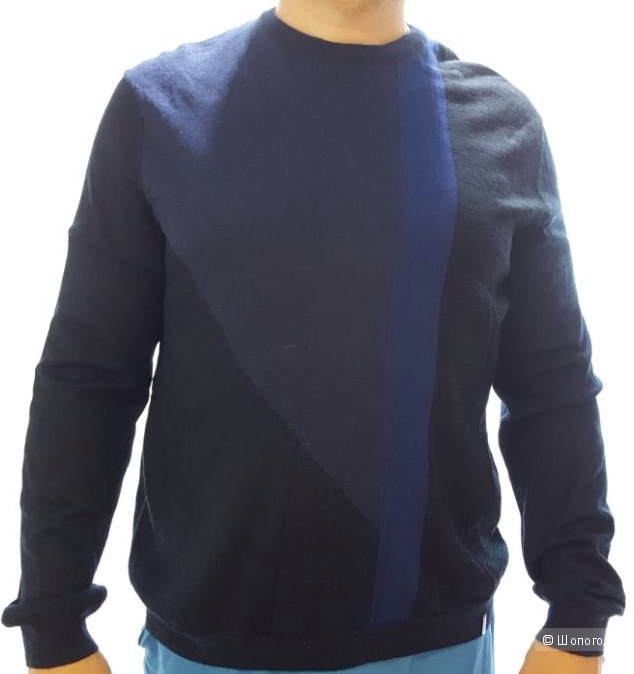 Calvin Klein мужской свитер из шерстяного трикотажа.Новый.Оригинал.р.xl-52