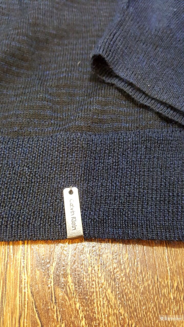 Calvin Klein мужской свитер из шерстяного трикотажа.Новый.Оригинал.р.xl-52