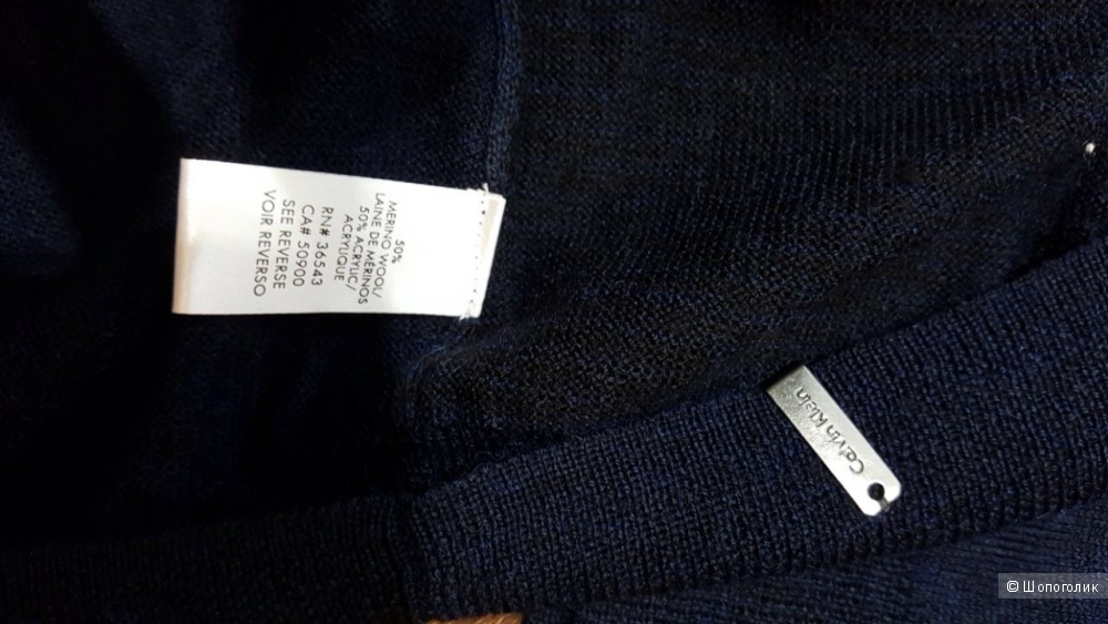 Calvin Klein мужской свитер из шерстяного трикотажа.Новый.Оригинал.р.xl-52