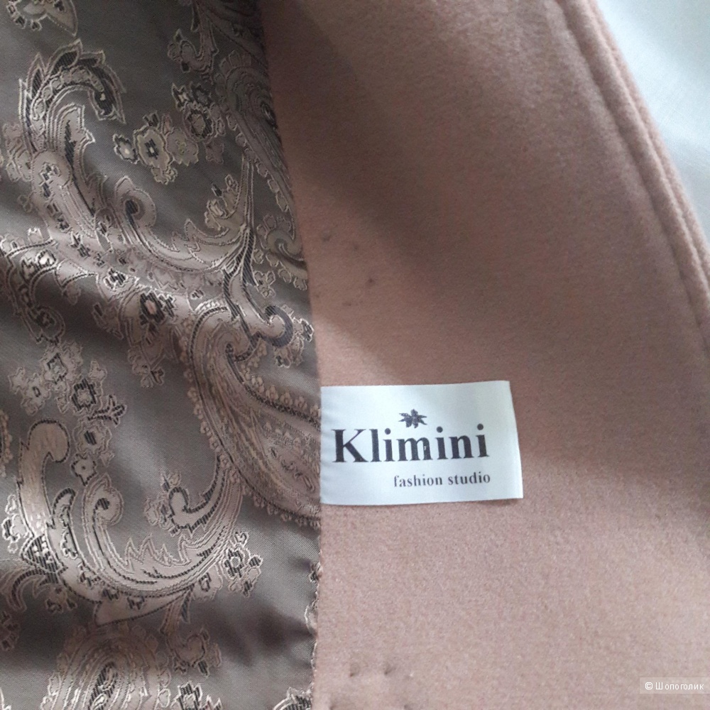 Новое шерстяное пальто Klimini размер 46-48