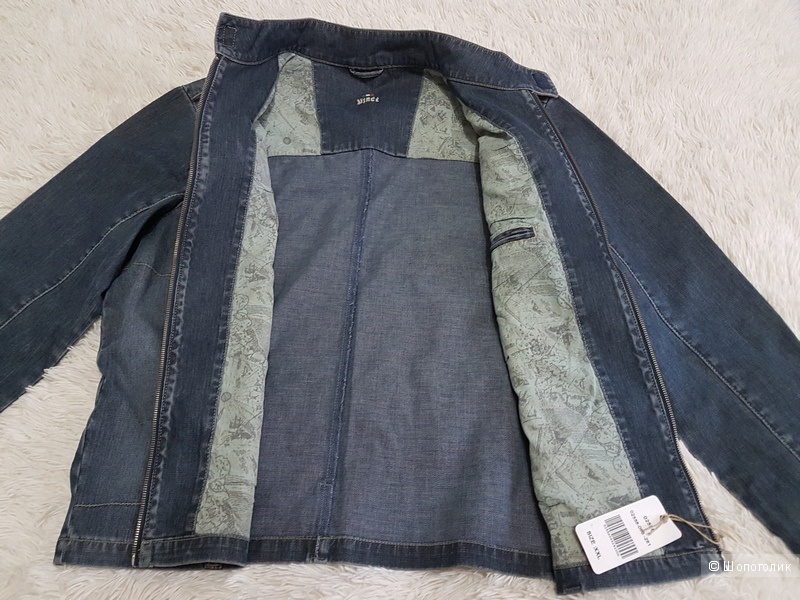 Мужская джинсовая куртка, XXL, 54-56 р.