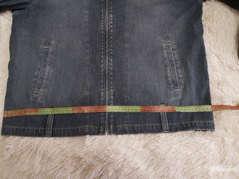 Мужская джинсовая куртка, XXL, 54-56 р.