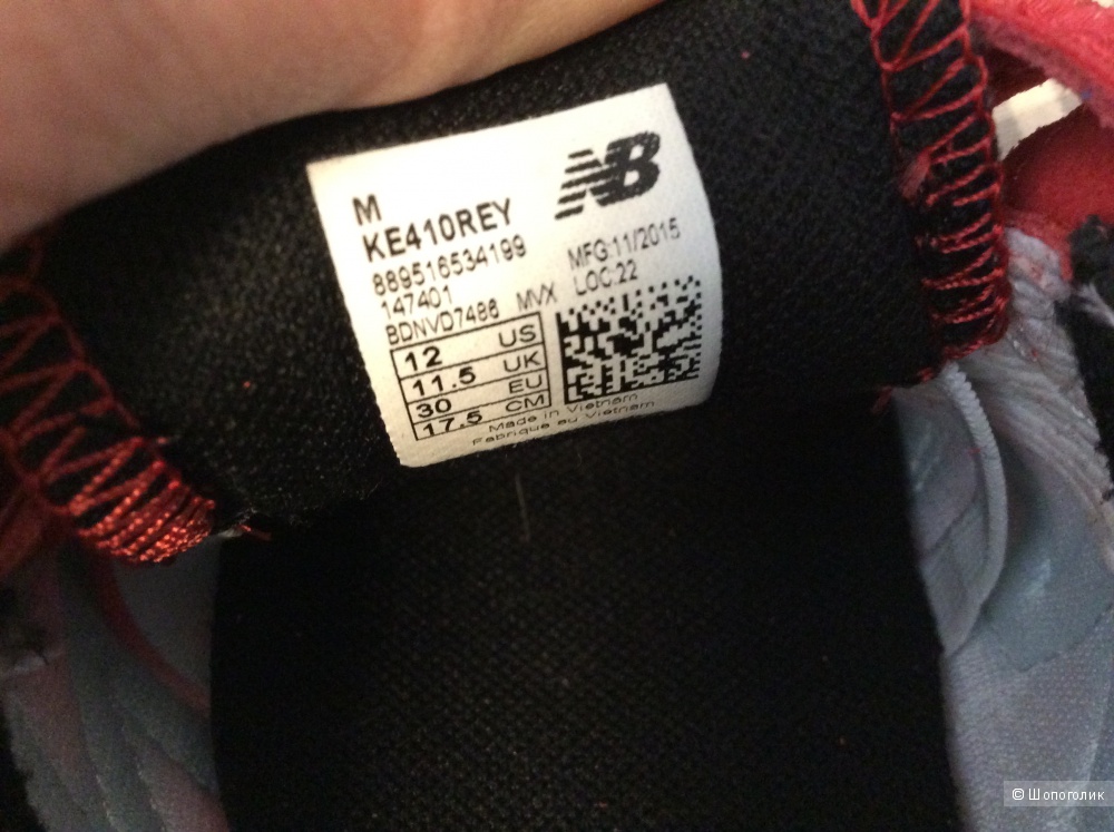 Детские кроссовки NewBalance р.30 (по стельке 18,5 см)