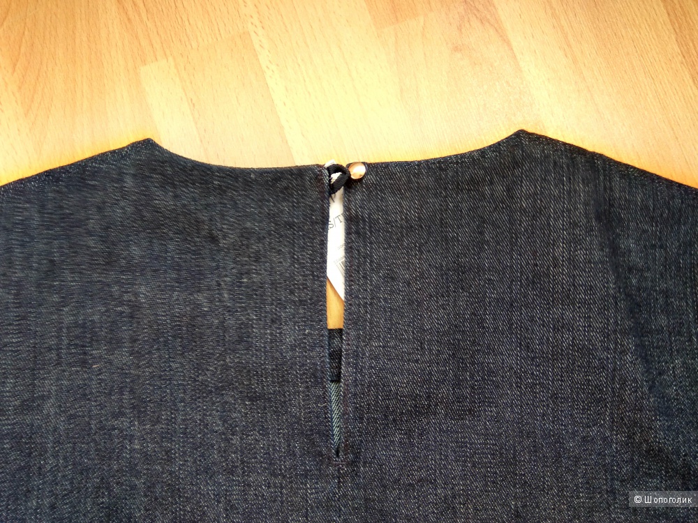 Джинсовый топ с баской Banana Republic новый разм.XS (росс.46)