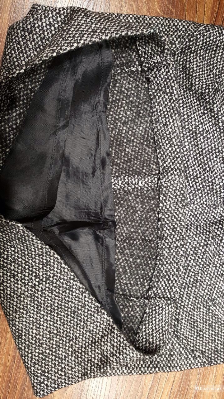ZARA красивая теплая юбка из драпа. р.44