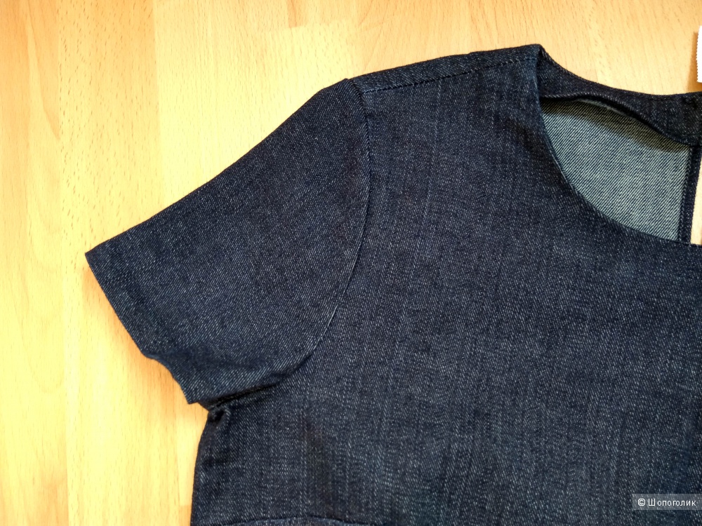 Джинсовый топ с баской Banana Republic новый разм.XS (росс.46)