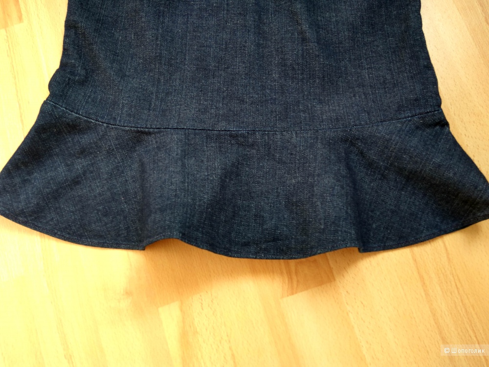Джинсовый топ с баской Banana Republic новый разм.XS (росс.46)