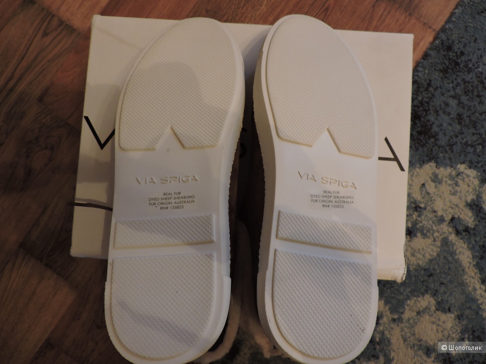 Via spiga ботинки женские 39,5 shoemetro
