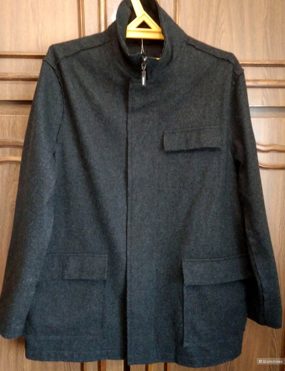 Мужская дизайнерская куртка-полупальто PETER WERTH р52