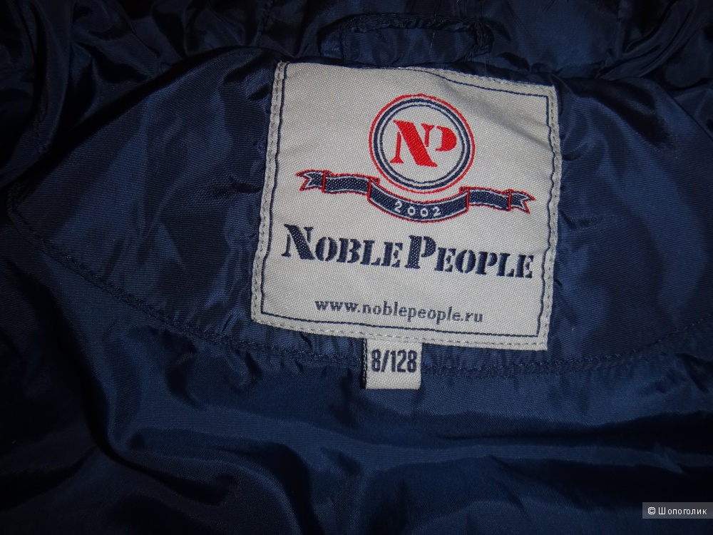 Пальто пуховик NOBLE PEOPLE Италия 128 рост