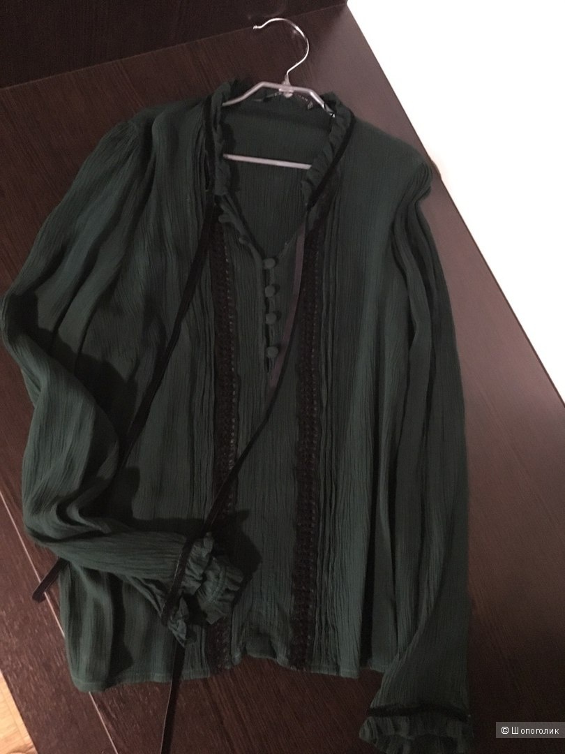 Роскошная блузка Zara XS
