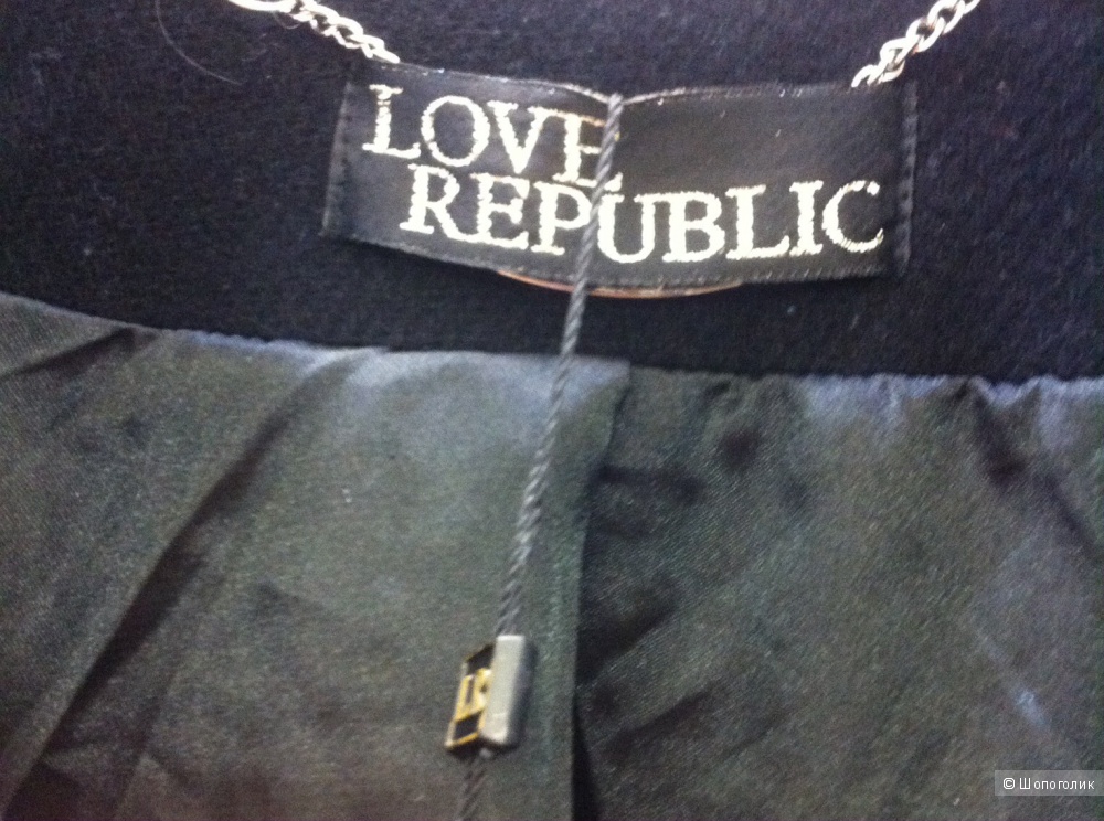 Новое шерстяное пальто Love Republic, 46-48