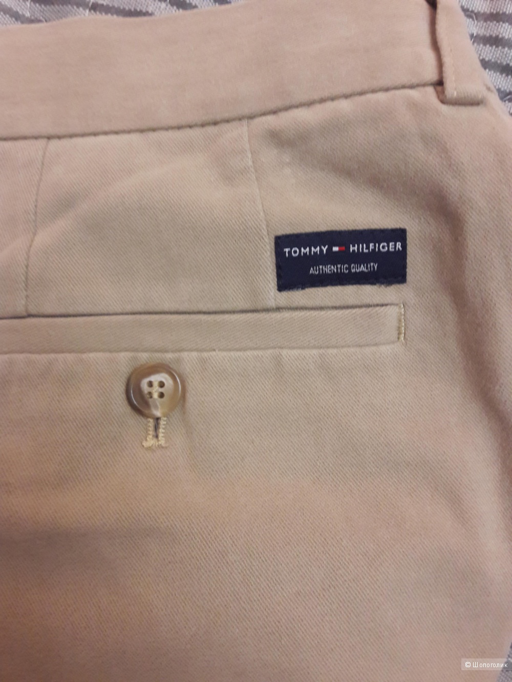 Tommy Hilfiger: мужские брюки-слаксы, оригинал, 54