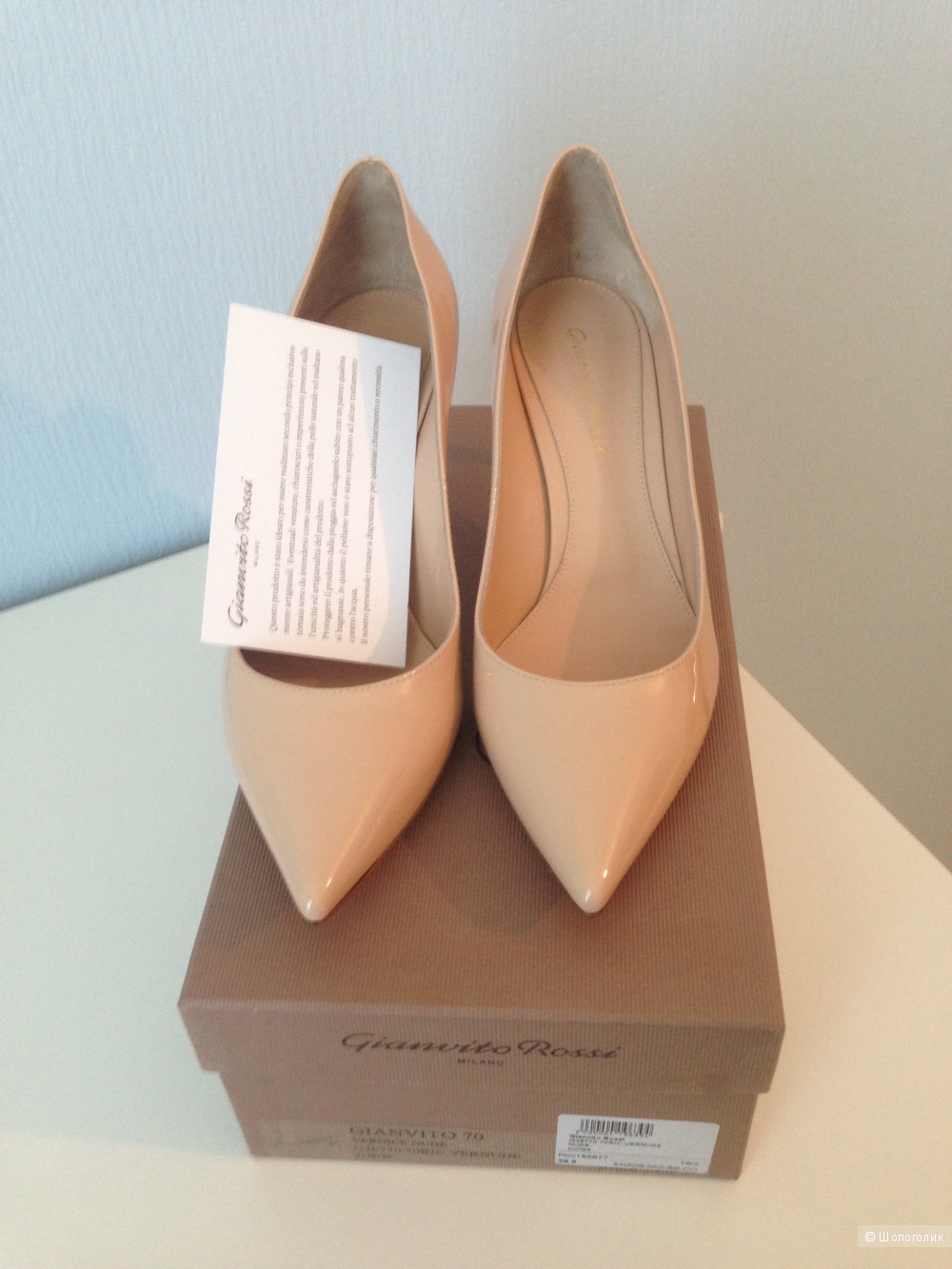 Туфли Gianvito Rossi, размер 38,5, оригинал, новые
