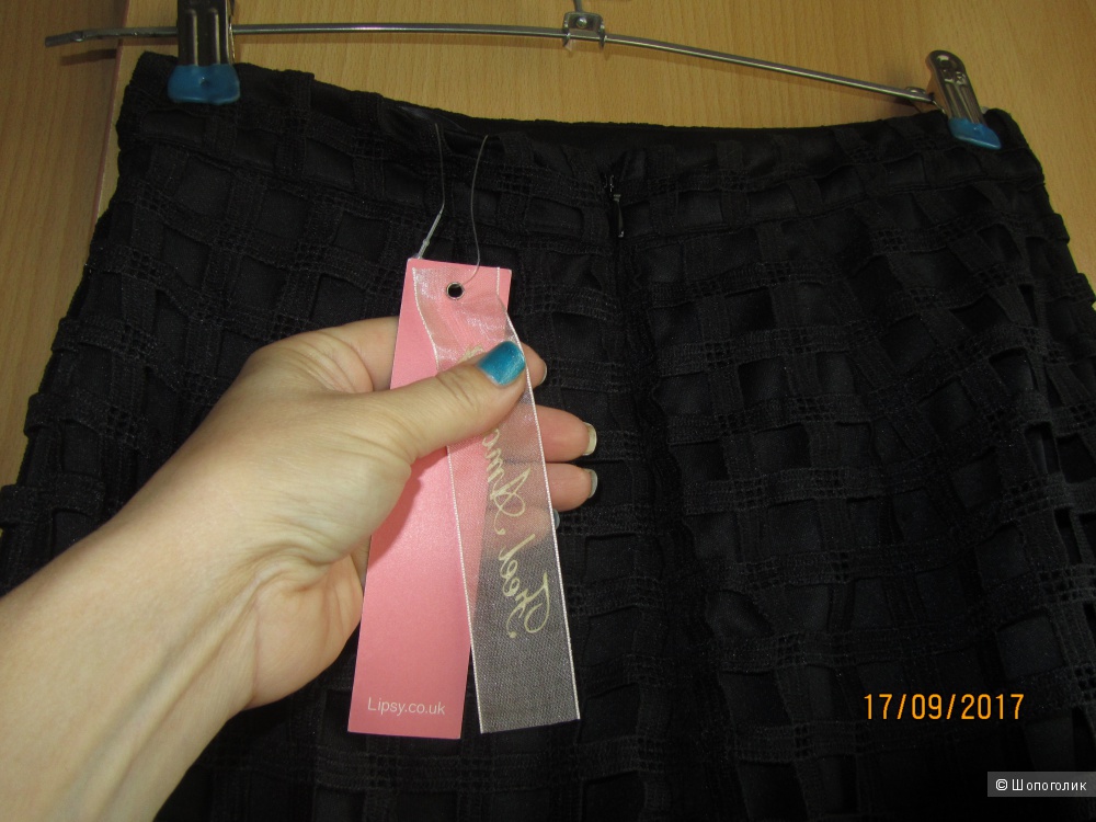 Новая черная юбка-карандаш р.42-44 LIPSY uk 8