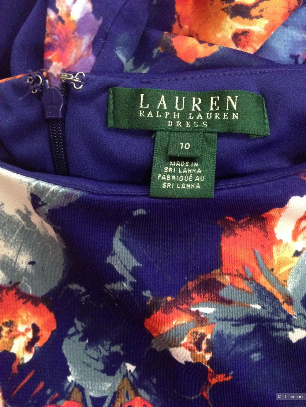 Ralph Lauren красивое платье с цветами. р. 48. Новое.Оригинал