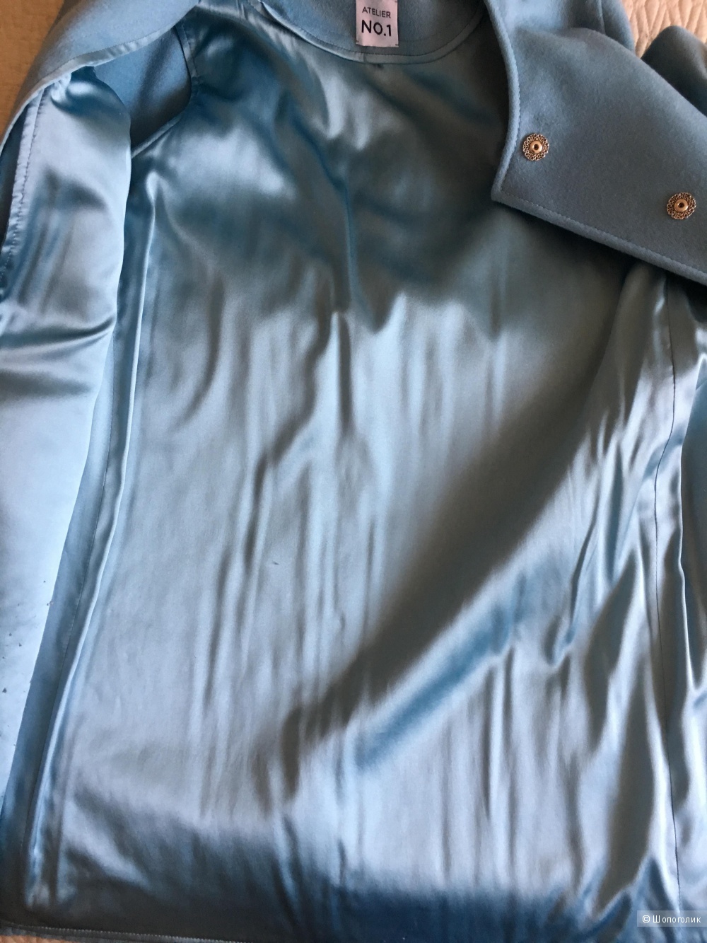 Кашемировое пальто от ателье премиум класса Atelier no.1 в размере S