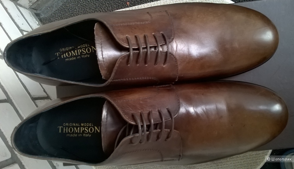 Мужские туфли THOMPSON 45 размер