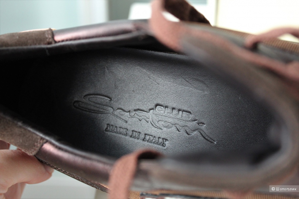 Новые кроссовки Santoni Р-р 41