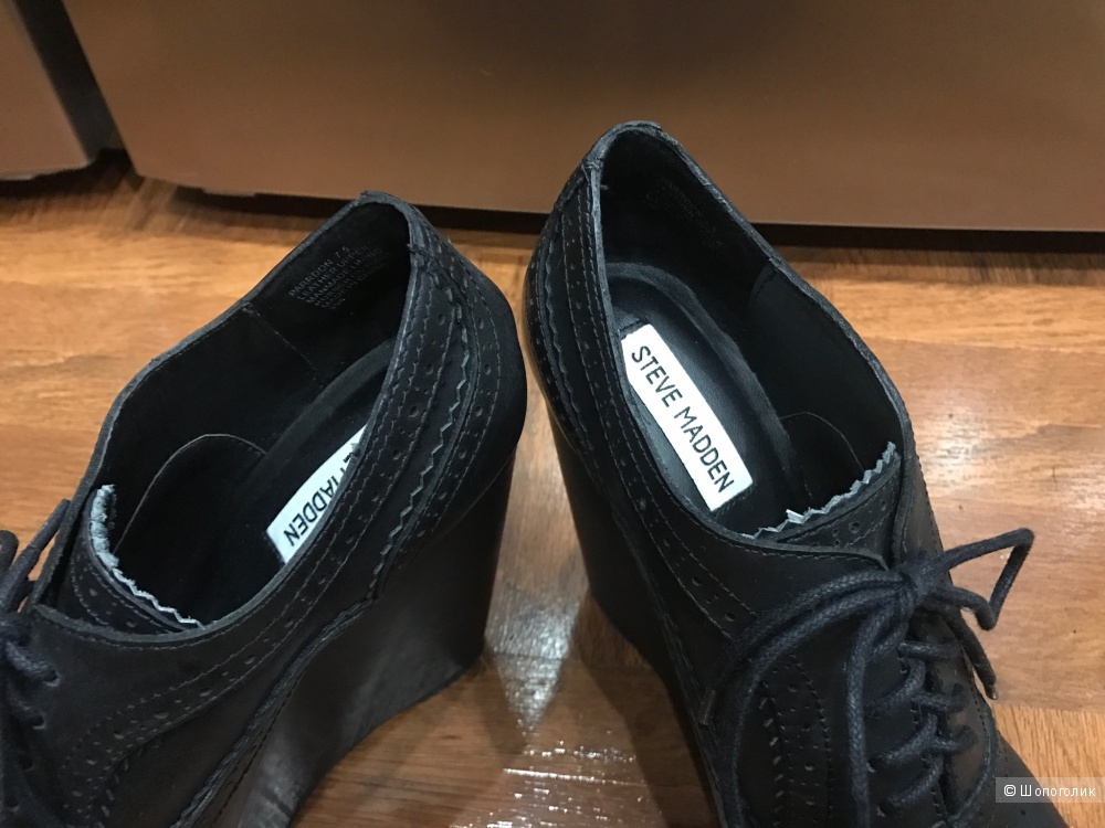 Кожаные ботинки Steve Madden 37,5 размер