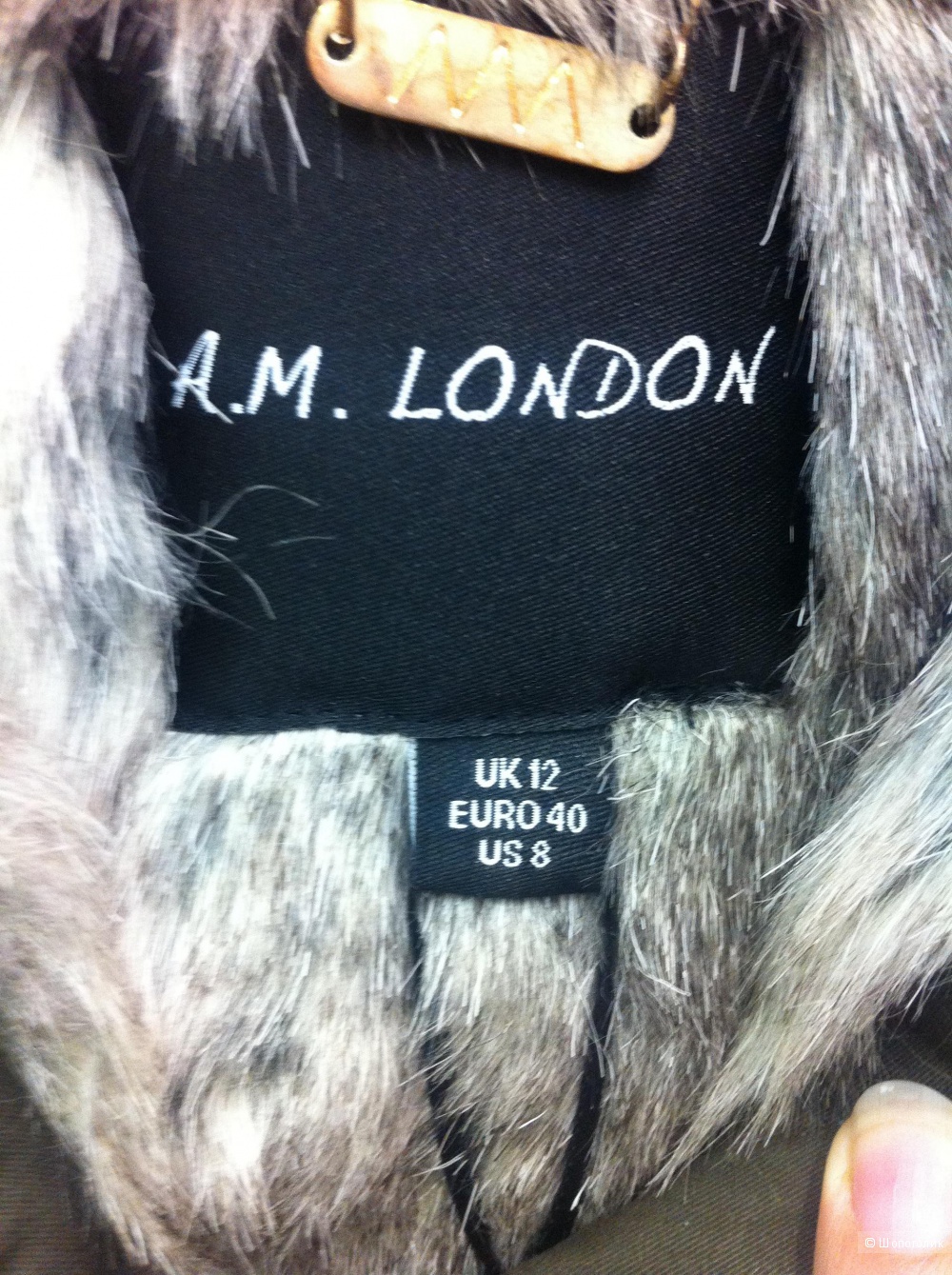 Крутая парка A. M. London, осень/зима, М