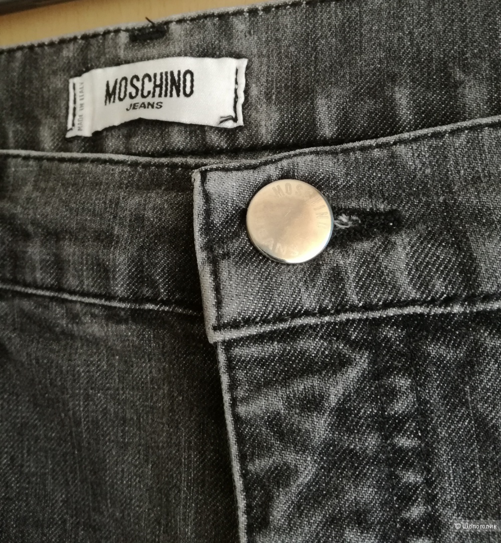 Moschino jeans джинсы серые 26-27 размер