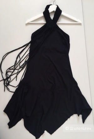 Черное котельное платье Fashion conсept размер 40