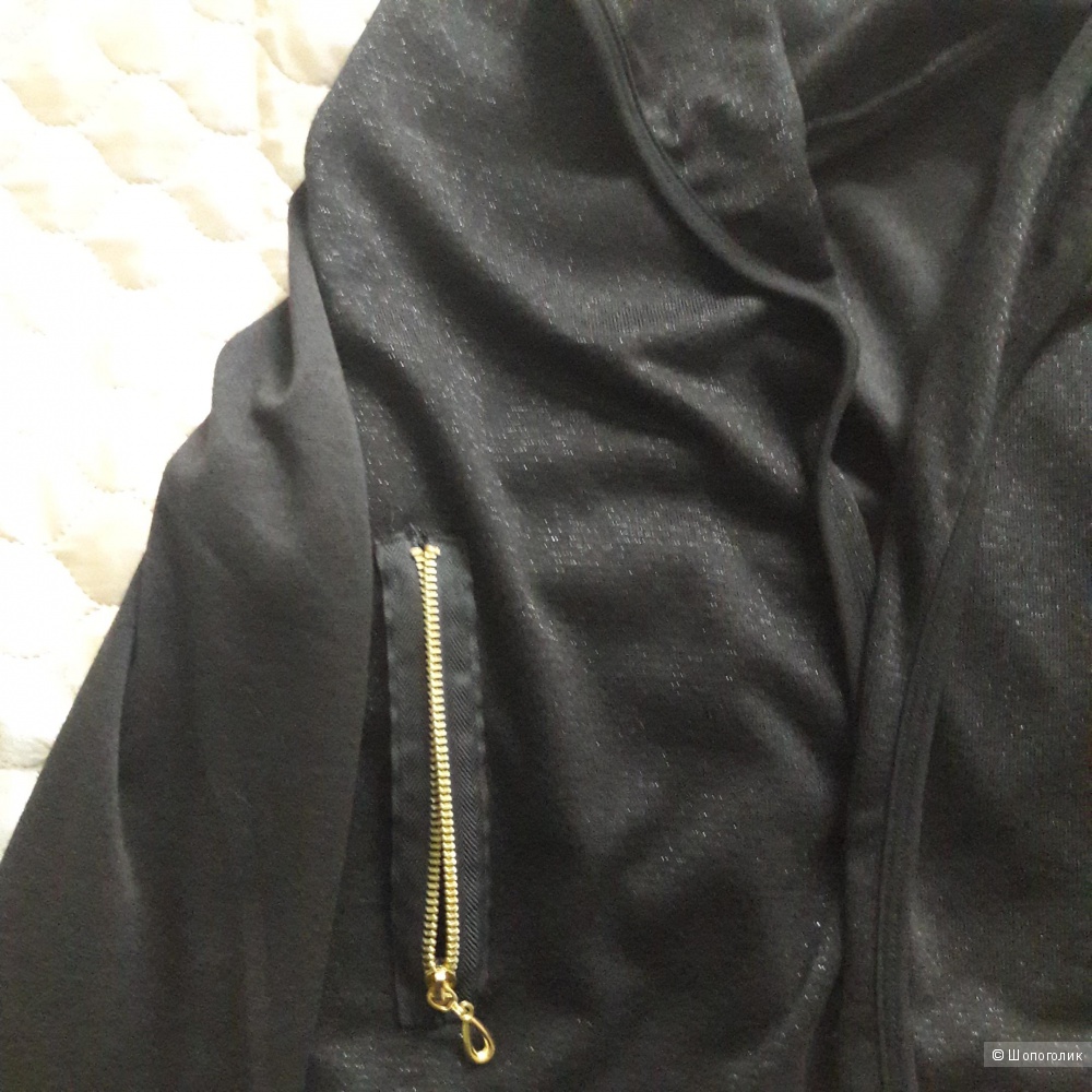Пиджак кардиган черного цвета размер s-l