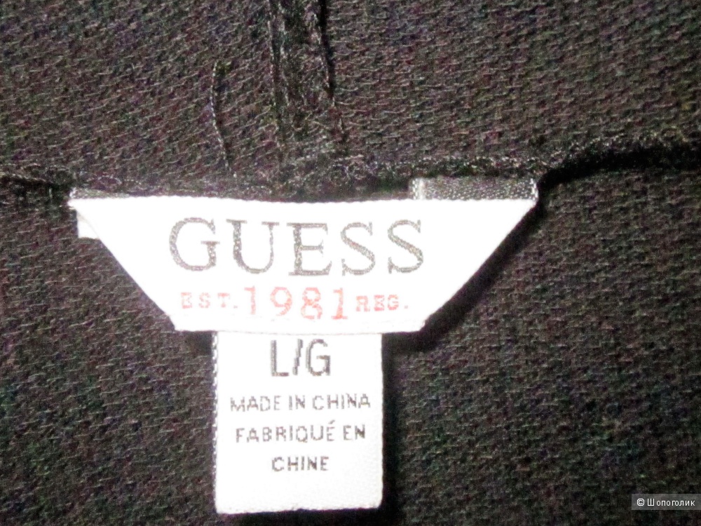 Худи с капюшоном бренда Guess, р. L/G