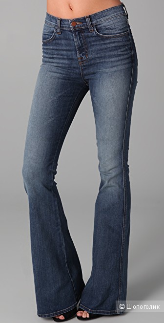 Джинсы J Brand модель "Kiki High Rise Flare Jeans". размер 26