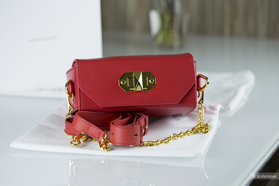 Сумка новая Alexander Mcqueen Box 16/Бокс 16