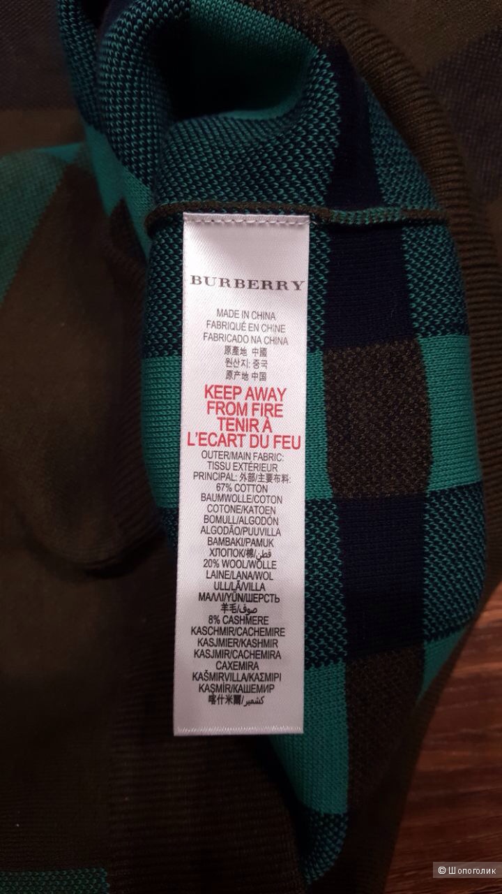 Burberry шикарный женский свитер.Новый.Оригинал.р 44-46