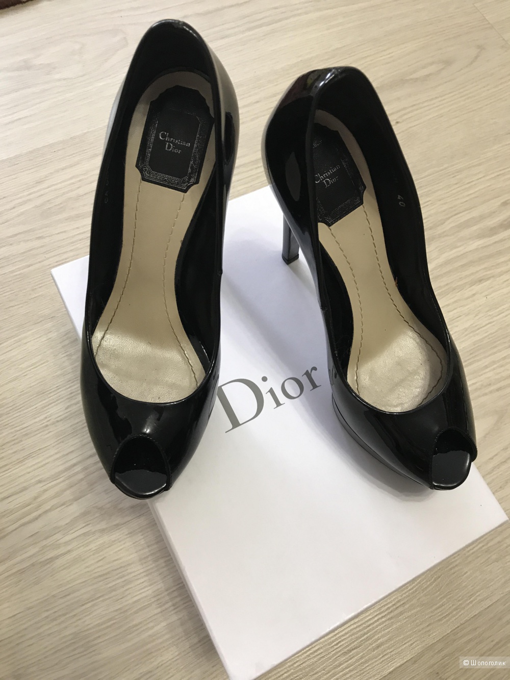 Шикарные туфли Dior размер 40