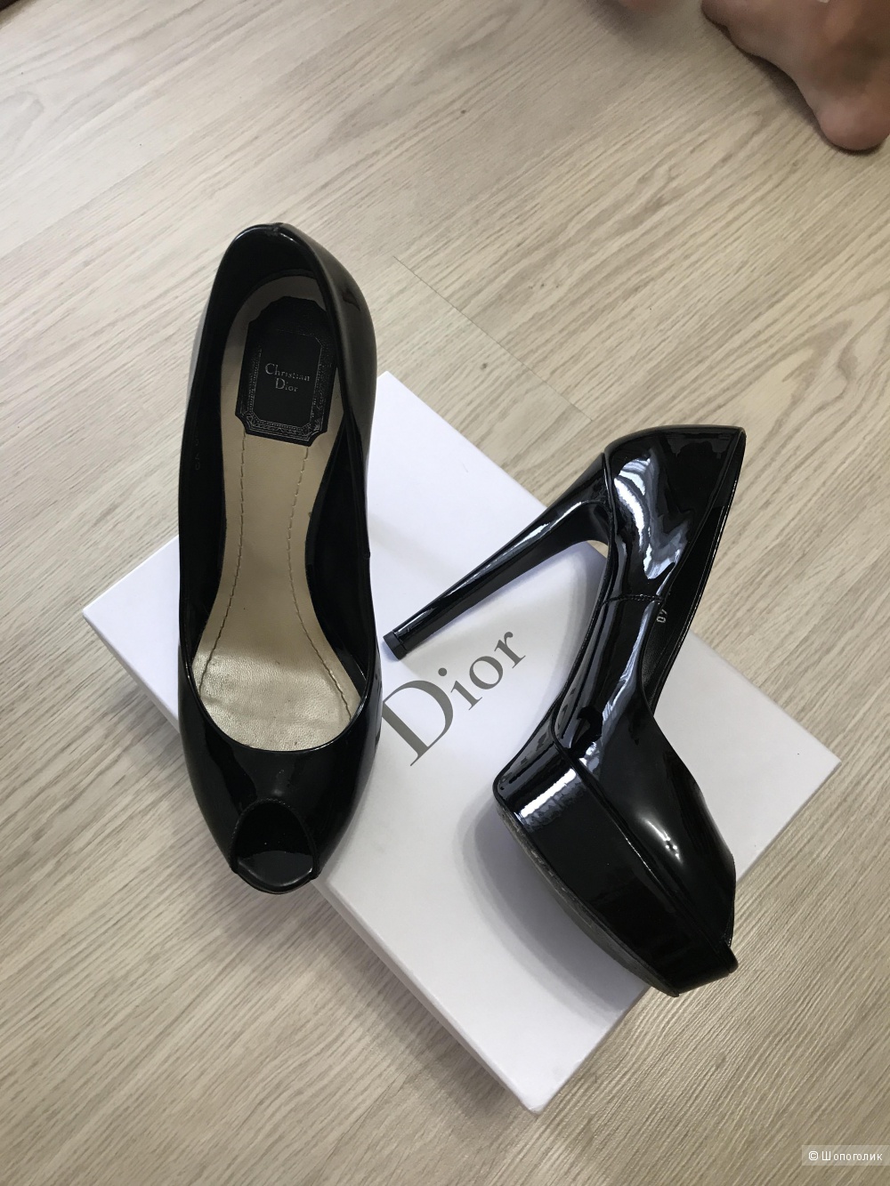 Шикарные туфли Dior размер 40