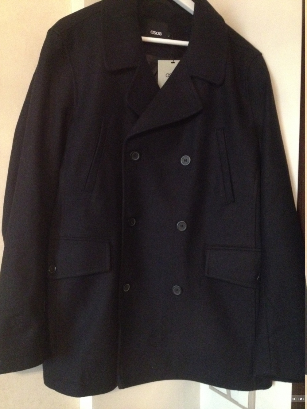 Новое мужское пальто ASOS, размер L