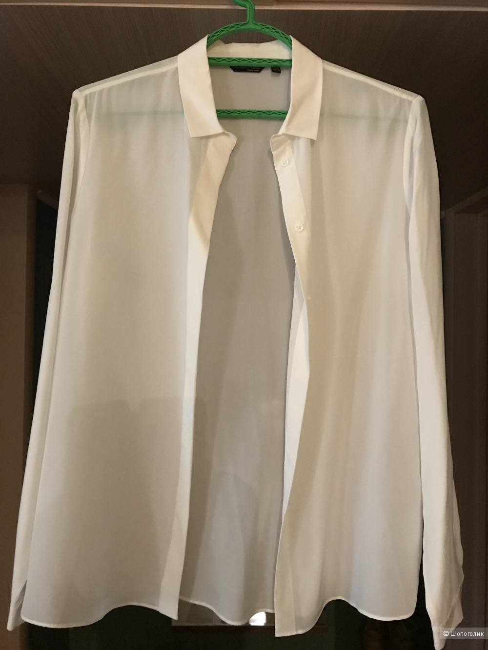 Идеальная  шелковая блузка  Massimo Dutti , 38 размер