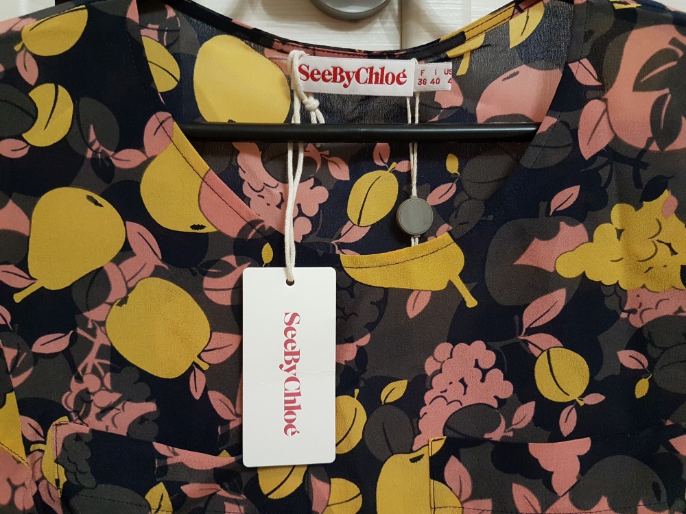 Шелковая блузка See by Chloe, размер S-M