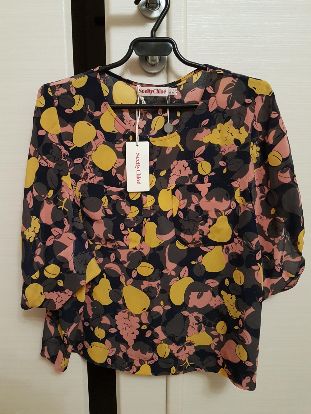Шелковая блузка See by Chloe, размер S-M