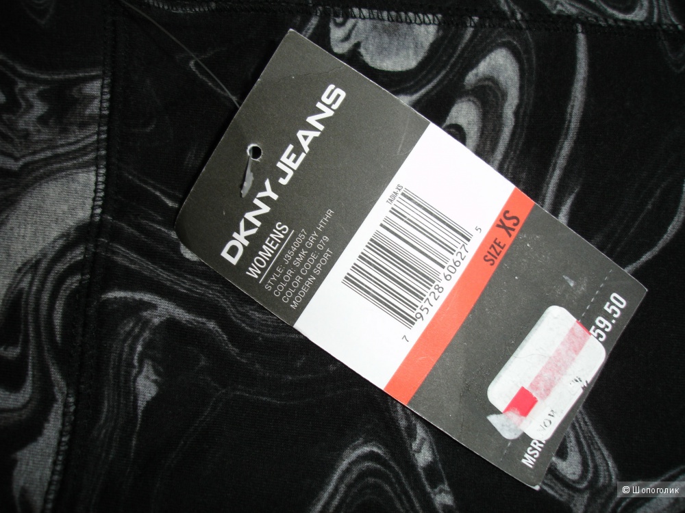Хлопковые леггинсы DKNY Jeans, размер S-M