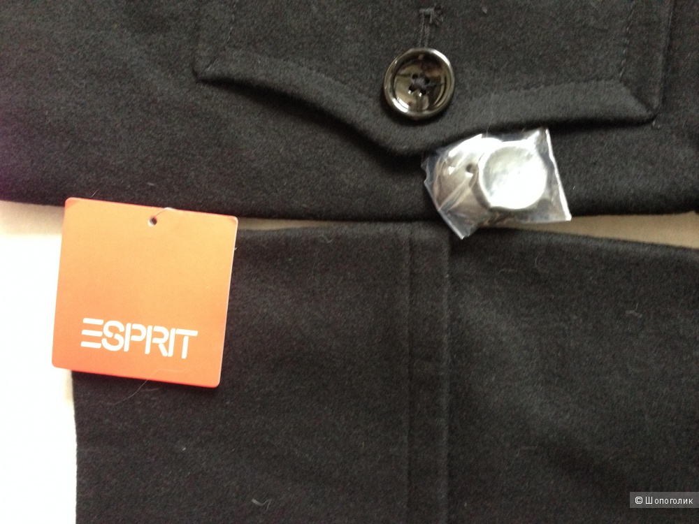 ESPRIT красивое двубортное пальто р.46 (М).Новое.Оригинал