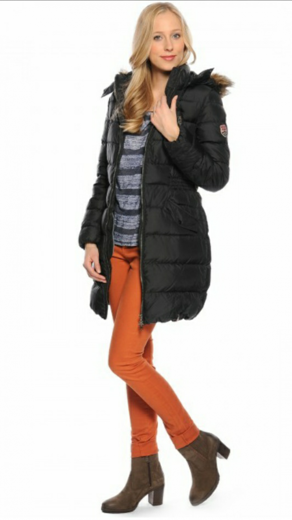 Пуховик Tommy Hilfiger, размер xs-s