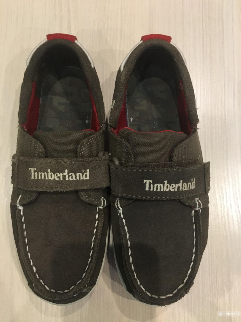 Замшевые мокасины Timberland,размер33