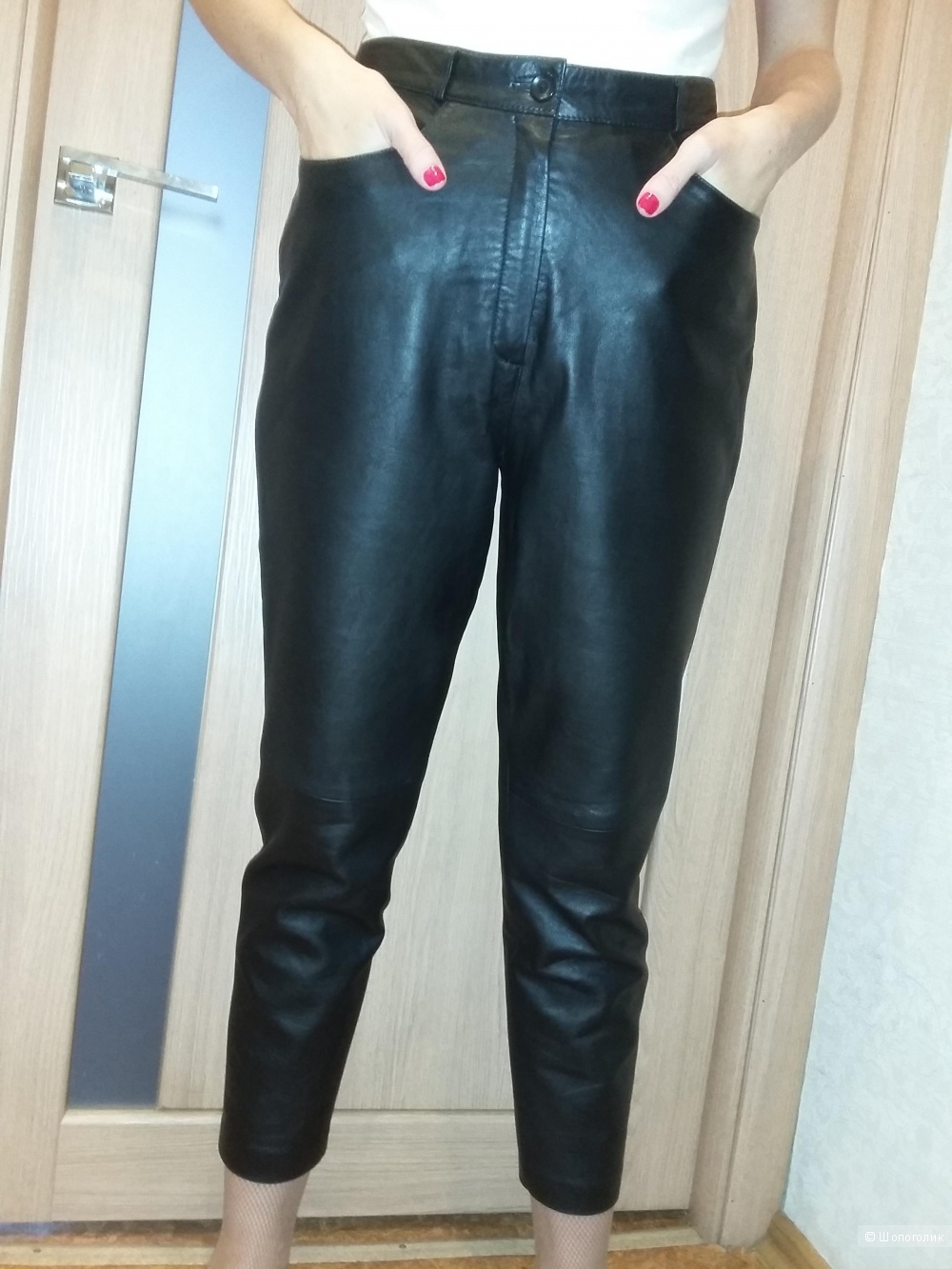 Кожаные брюки Gerry Weber, размер EB 44, RUS 46