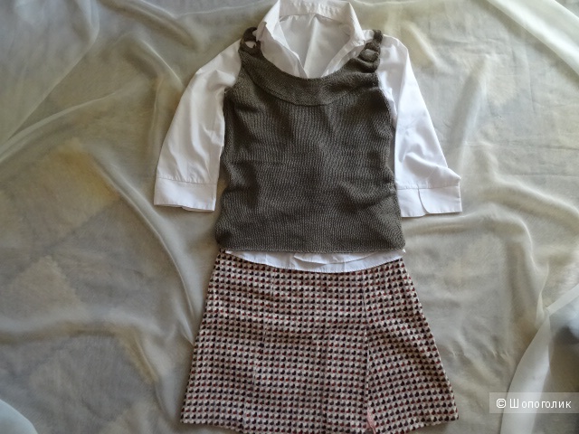 Шерстяная юбка "HOBBS", размер 42-44, б/у