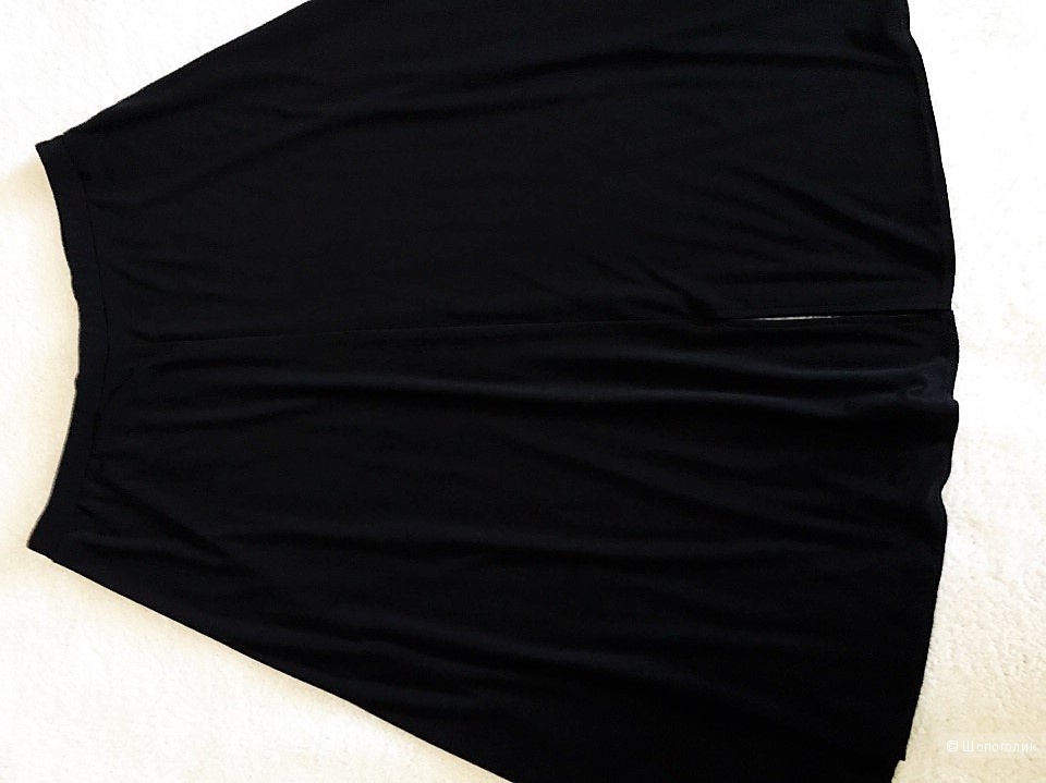 Черная юбка миди размер 50