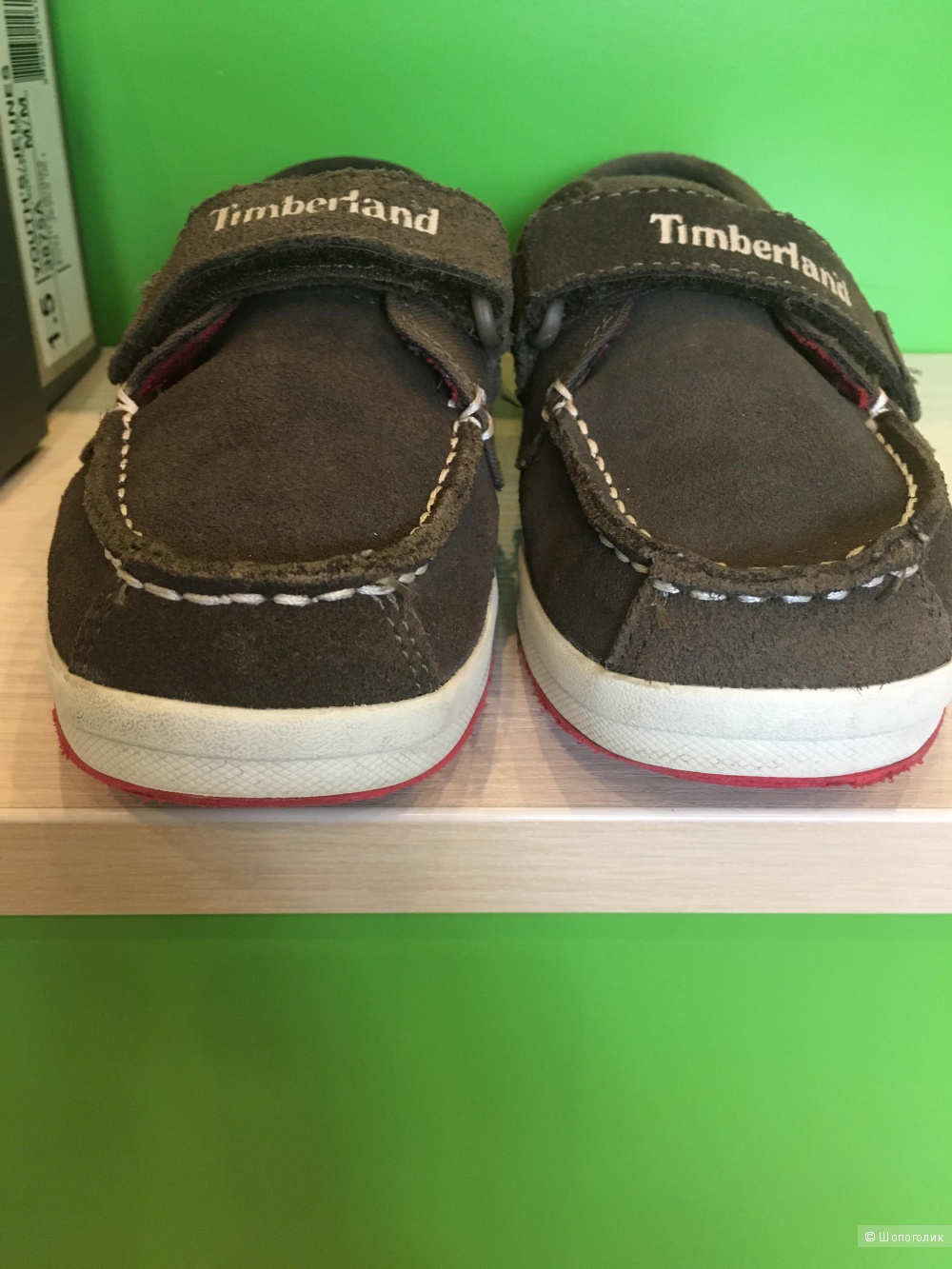 Замшевые мокасины Timberland,размер33