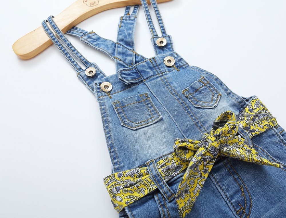 Комбинезон джинсовый Zara kids, р-р 2/3 (рост 95-100)