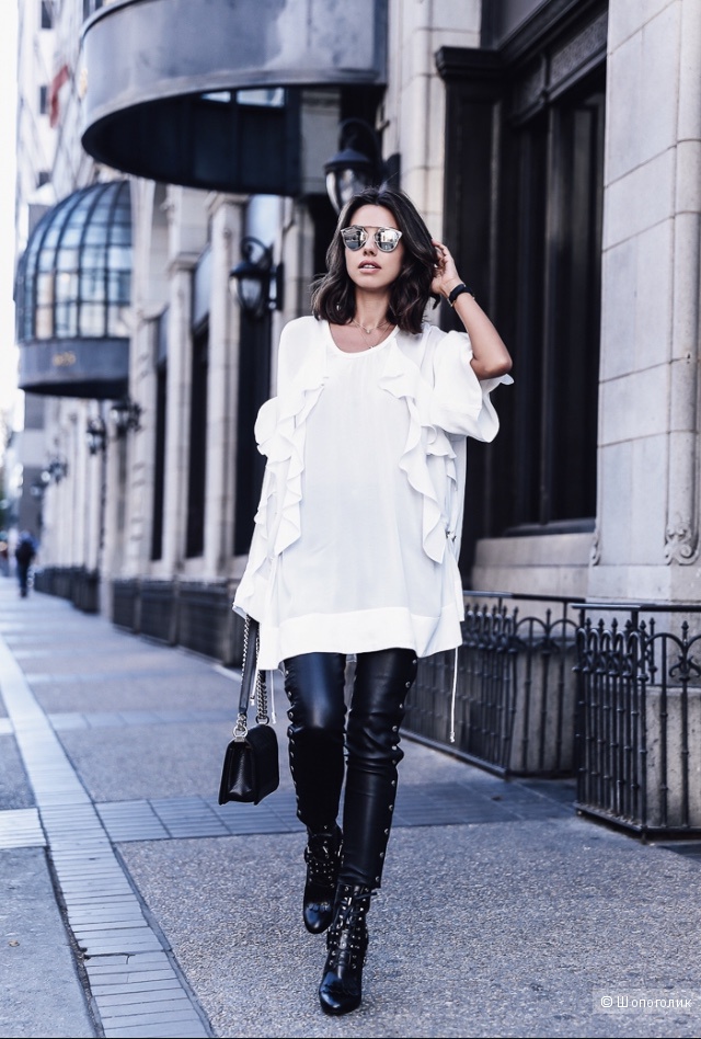 Новые Кожаные брюки IRO, 38 Fr