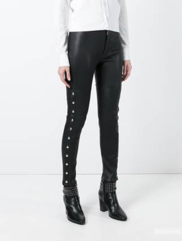 Новые Кожаные брюки IRO, 38 Fr